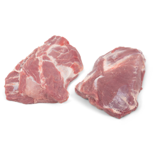 Cap de llom tall recte de porc. Una peça versàtil ubicada a la regió del coll del porc que es caracteritza per ser un tall recte que facilita la seva preparació. Encara que el seu ús principal és per a graelles