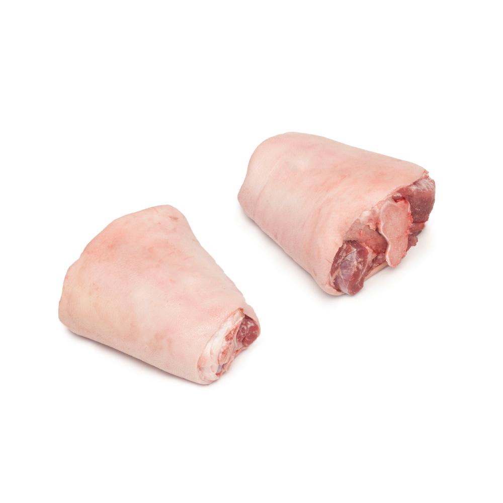 Codillo de paleta con hueso y corteza