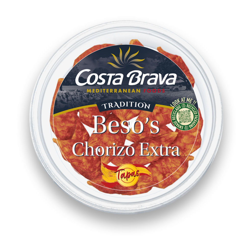 『Beso's』シリーズの中で、特徴的な濃厚な香りと、大胆かつピリ辛で豊かな味わいが特徴のチョリソーです。