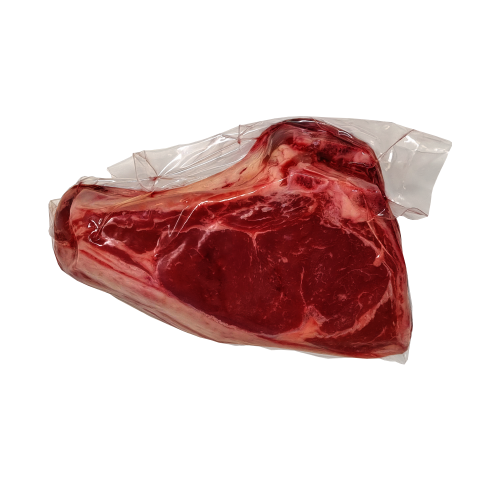 Lot de trois côtes de bœuf de 500 g