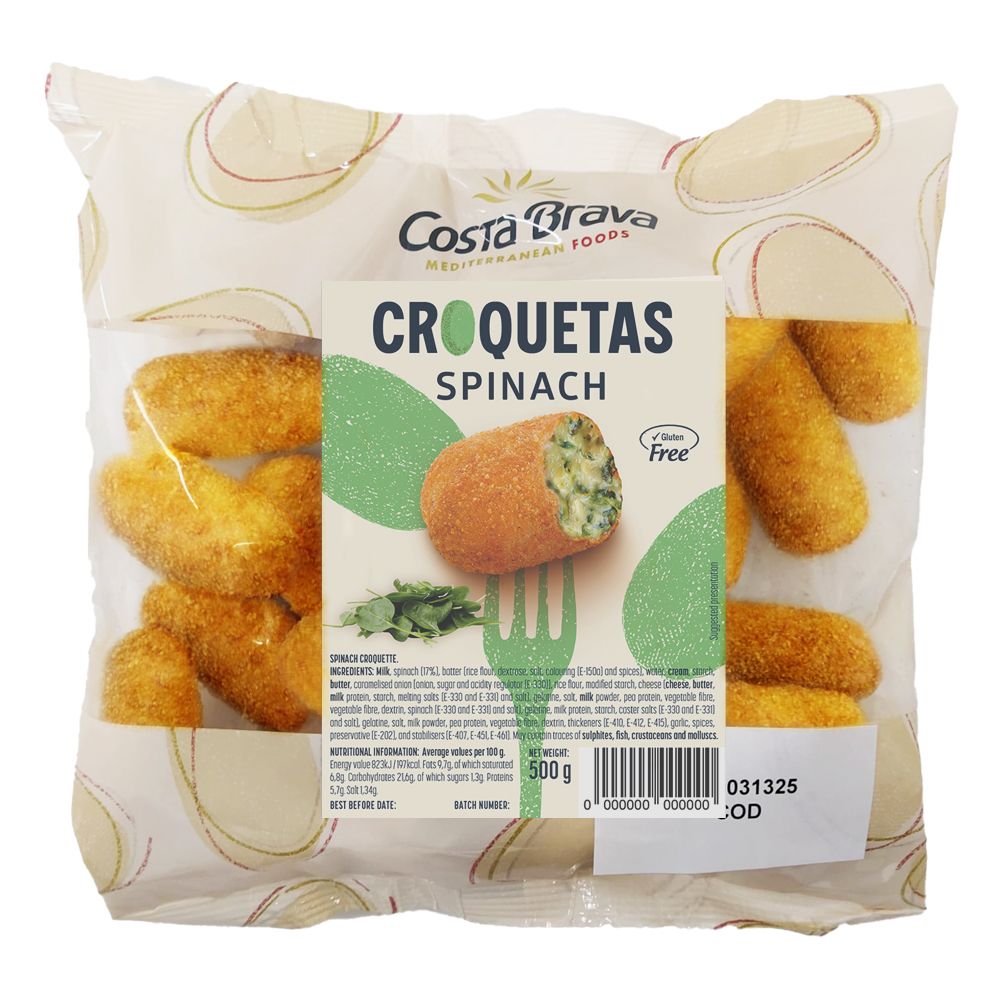 Croquetas de espinacas