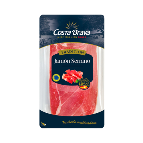 100g Jamón serrano – a traditional staple of Spanish cuisine.