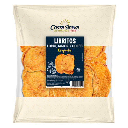 Cordons bleus panés préfrits de longe de porc au jambon blanc et fromage.