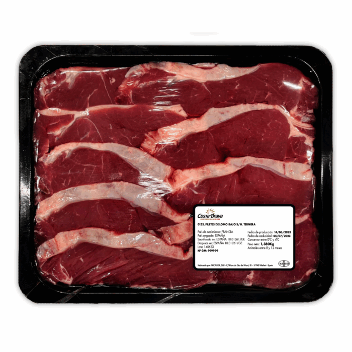 Steaks de faux-filet sans os