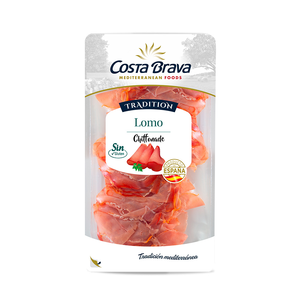 Llom curat chiffonade