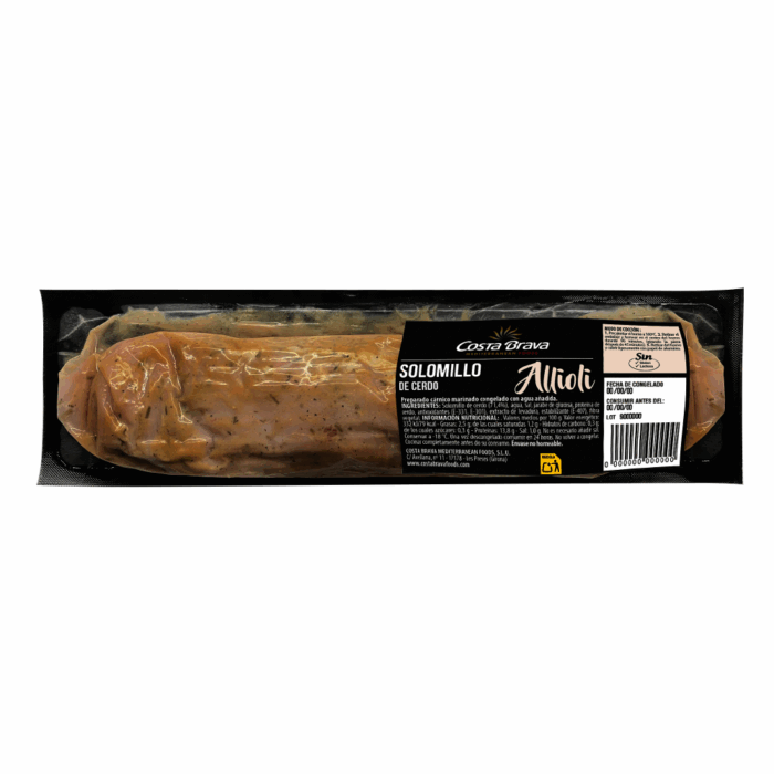 Lende mit Allioli