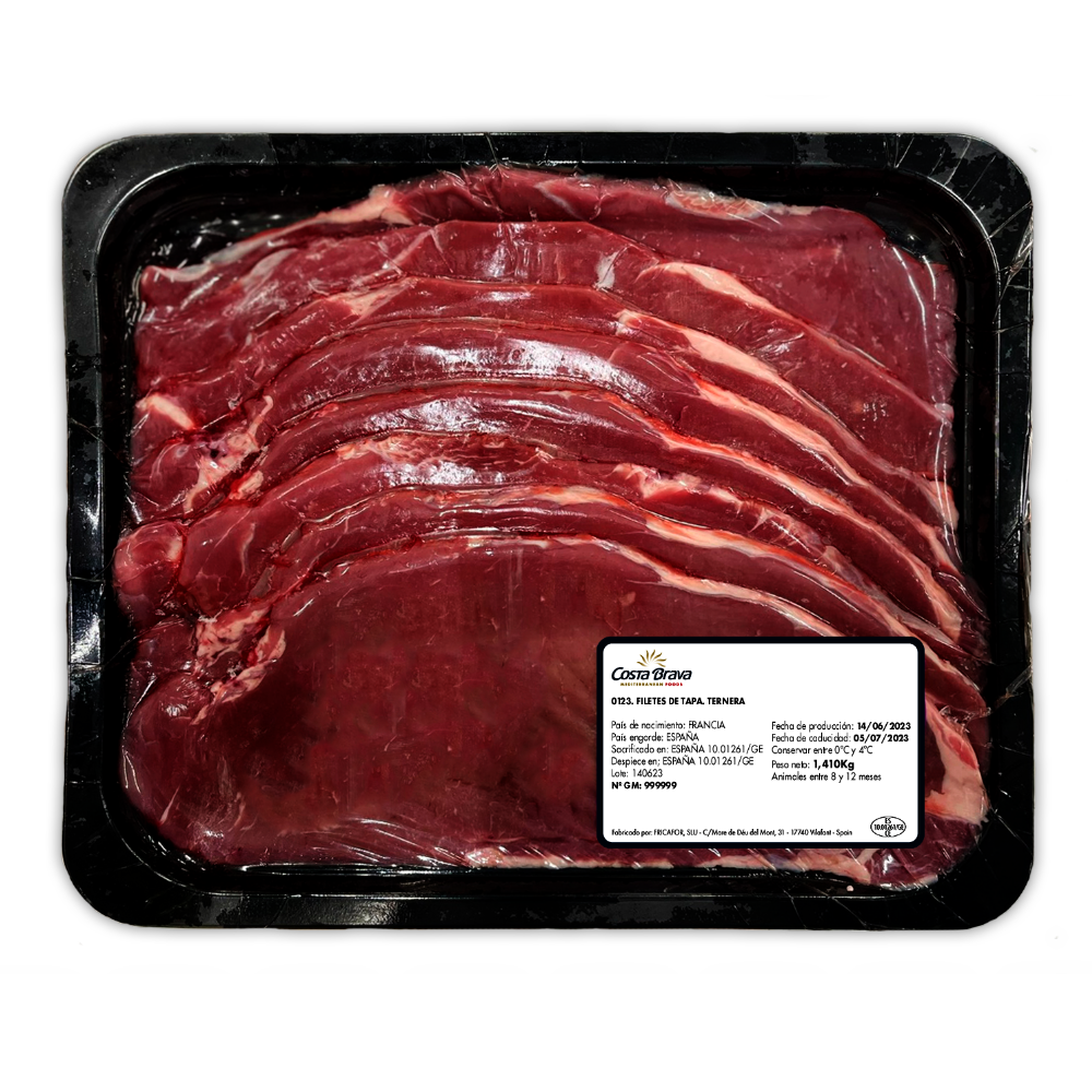 Steaks de tende de tranche de bœuf