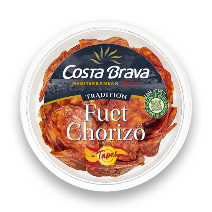 Tapas de fuet chorizo au goût intense