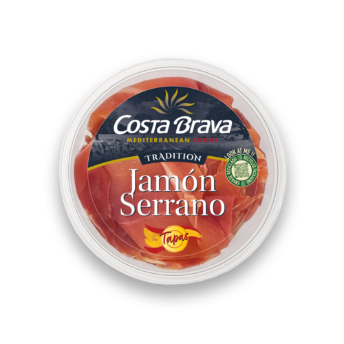 Tapas de Jamón Serrano, disfruta de todo lo bueno del jamón serrano en cualquier parte.
