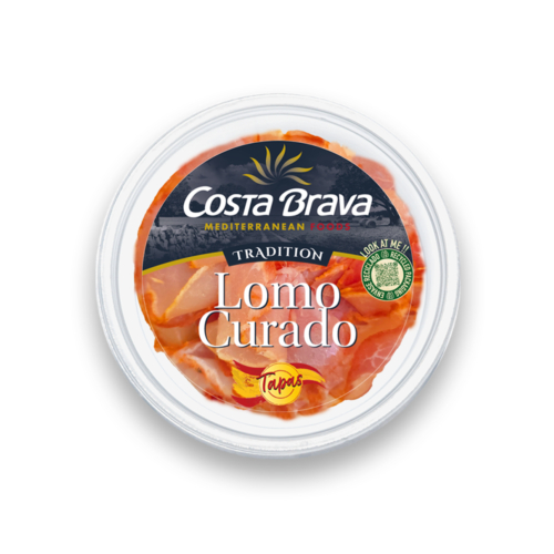 Tapas lomo curado permite disfrutar de todo lo bueno del lomo curado en cualquier parte.